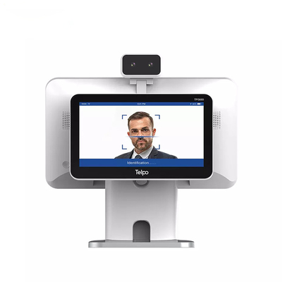 supermarkt Self Payment Kiosk Terminal 2 touchscreen voor kleine bedrijven