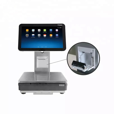 Digitaal gewicht Kassaweegschaal Elektronisch touchscreen Kiosk Pos-systeem