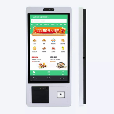 Van de het touche screenstreepjescode van de self - servicekiosk de kiosk van de lezersScanner