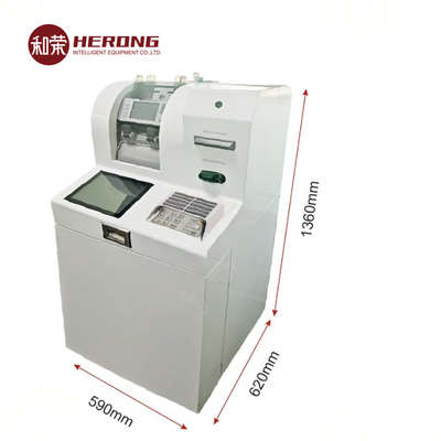 16 GB geheugen Smart Cash Deposit Machine Automatic Banknote Deposit Machine