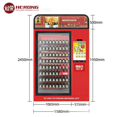 Speelgoed Kiosk Rood Kleur Intelligente machine