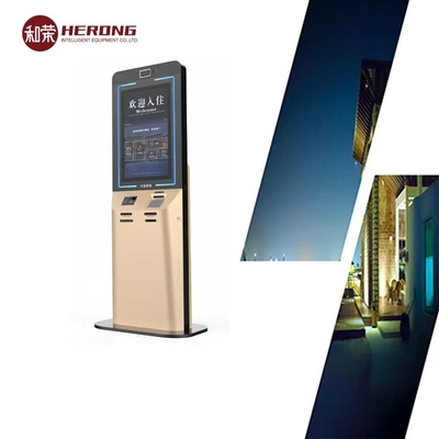 Hotel zelfbediening check in kiosk 32 inch scherm met capacitieve touch 50nits