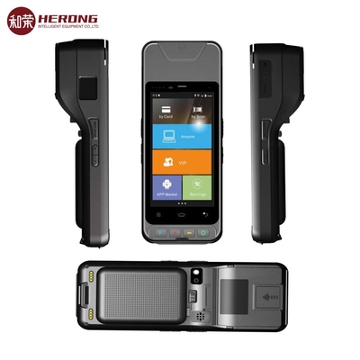 DDR3 Portable POS Terminal Android 8.1 Long Zebra 2D Scanner Batterij Werktijd &gt; 8 uur