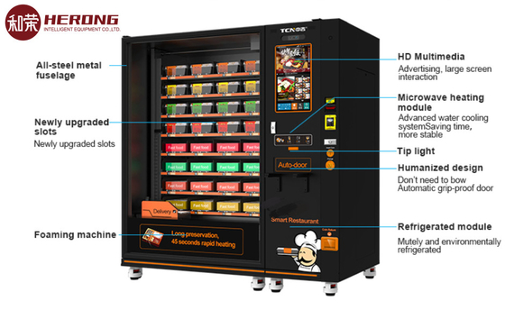 Warme maaltijden Lunch Box Vending Machine Warme maaltijden Vending Machines