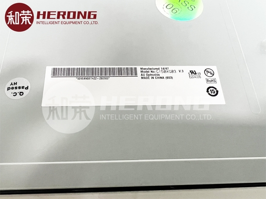 Deeltjes van het display van de geldautomaat 15 inch display panel LCD Auo 15 G150XG03