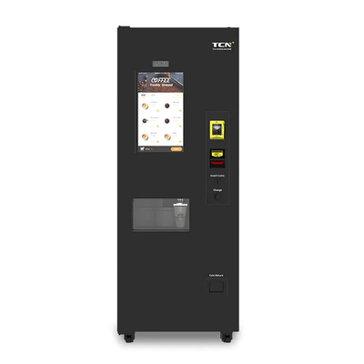 Koffieteautomaat warm of ijs buiten met 20 inch slimme scherm