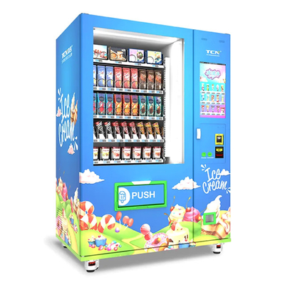 Verkoopmachine voor ijs, diepvries en zelfbetalende transportmachine