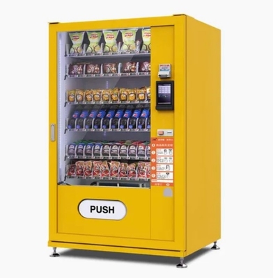 Automatische verkoopmachine voor snacks Voedsel zelfbediening Slimme outdoor binnen afdeling machine