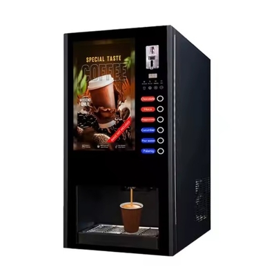 Automatische koffiemachine voor warme of ijskoude koffie melk thee met automatische kop drop