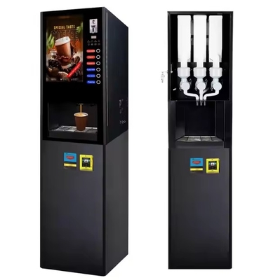 Automatische koffiemachine voor warme of ijskoude koffie melk thee met automatische kop drop