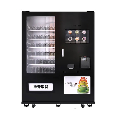 Zelfservice Koffie-Thee-Vending Machine Warm Bevroren Met 17 Inch Scherm