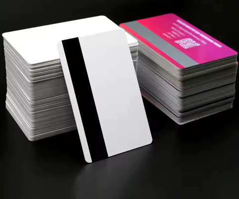 Automaten onderdelen witte magnetische strook slimme leegstaande pvc-kaarten