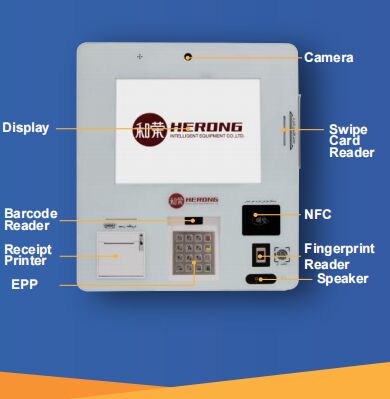 Cashless KIOSK-K06W Gebruikersvriendelijk