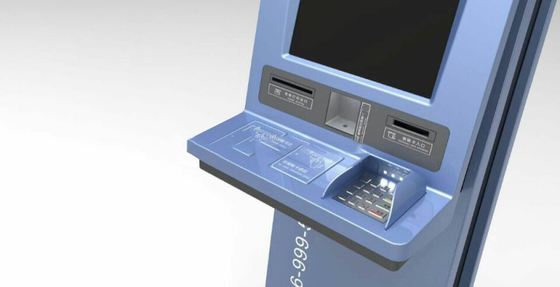 Douane Stofdichte Controle in het Systeem van de de Self - servicekiosk van de Kioskluchthaven