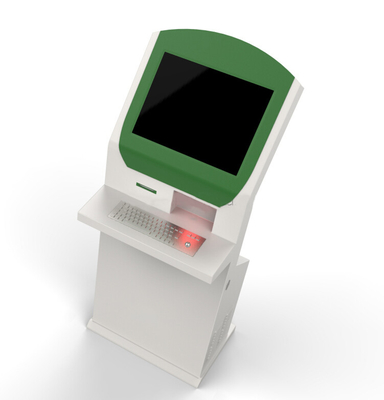 De Kiosk van het de Rijbeheer van de touch screenself - service met Toetsenbord