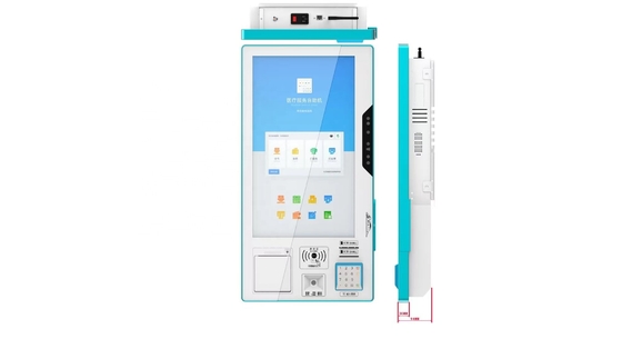 POS van de touch screenself - service het Identiteitskaart van Scanner For Passport van de Kioskprinter