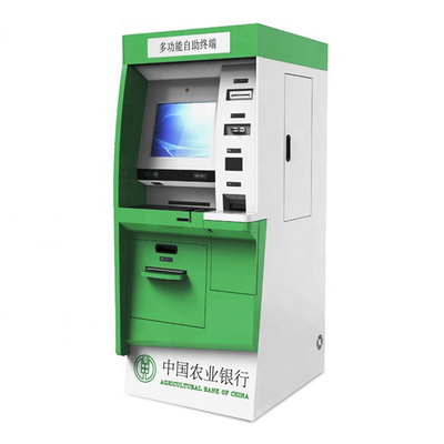 Freestanding Weerbestendige ATM-van de de Bankstorting van de Contant geldmachine de Machinekiosk