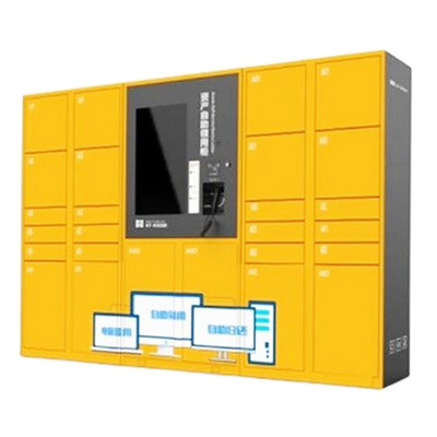 22 van het de Self - servicepostkantoor van het duimtouche screen de Kiosk van de het Pakketkast