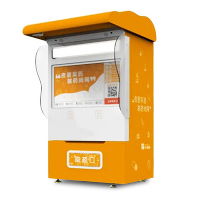 OEM Moderne Intelligente ApotheekAutomaat de Acceptorkiosk van het 24 urencontante geld