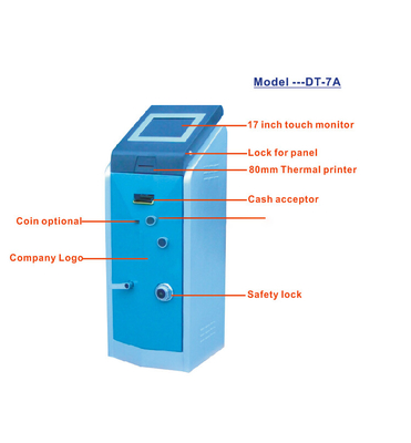 De slimme van de de Automaatkiosk van de Hotel8ms Kaart Machine van de de Self - servicebetaling