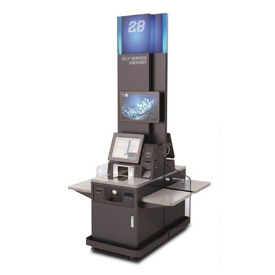 POS van de supermarkt de Betaling Ingebedde Self - service Machine van het Kioskrestaurant