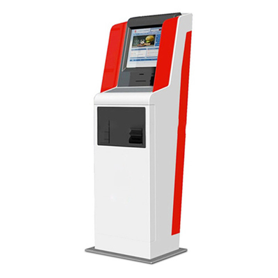 Com-de Kiosk van de de Luchthaveninformatie van de Muntuitwisseling 17 Duim 19 Duim