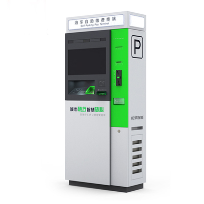 Van de het Kaartjeskiosk van de self - serviceluchtvaartlijn de Rechtopstaande reizigermateriaal met Contant geld en Betaalpaslezer
