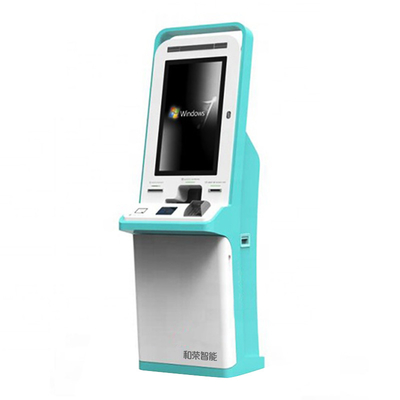 Touchscreen de Totemlcd van de Overheidskiosk Vertoning met Toetsenbordprinter