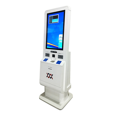 Touchscreen de Totemlcd van de Overheidskiosk Vertoning met Toetsenbordprinter