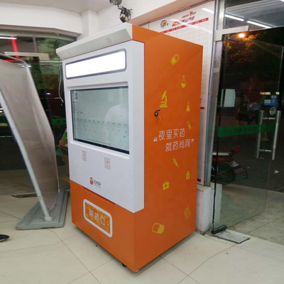 De Kiosk van de apotheekAutomaat Zelf het Bestel- Systeem 24/7 Jattende Kaart