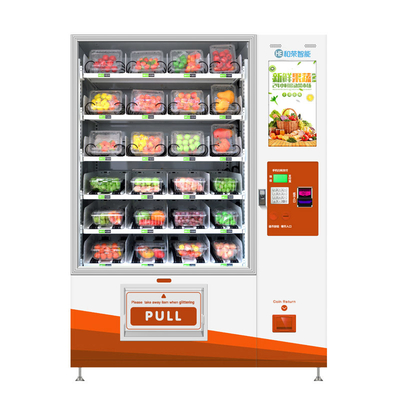 ODM Verse de Automaatkiosk van het Fruitsaladevoedsel met Lift