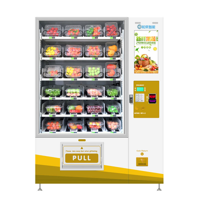 ODM Verse de Automaatkiosk van het Fruitsaladevoedsel met Lift