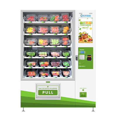 ODM Verse de Automaatkiosk van het Fruitsaladevoedsel met Lift