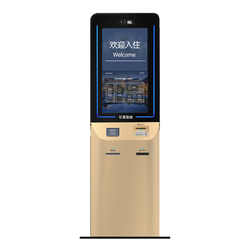 Self-service kiosk voor hotel check in/out OR restaurant voedsel bestellen handige machine