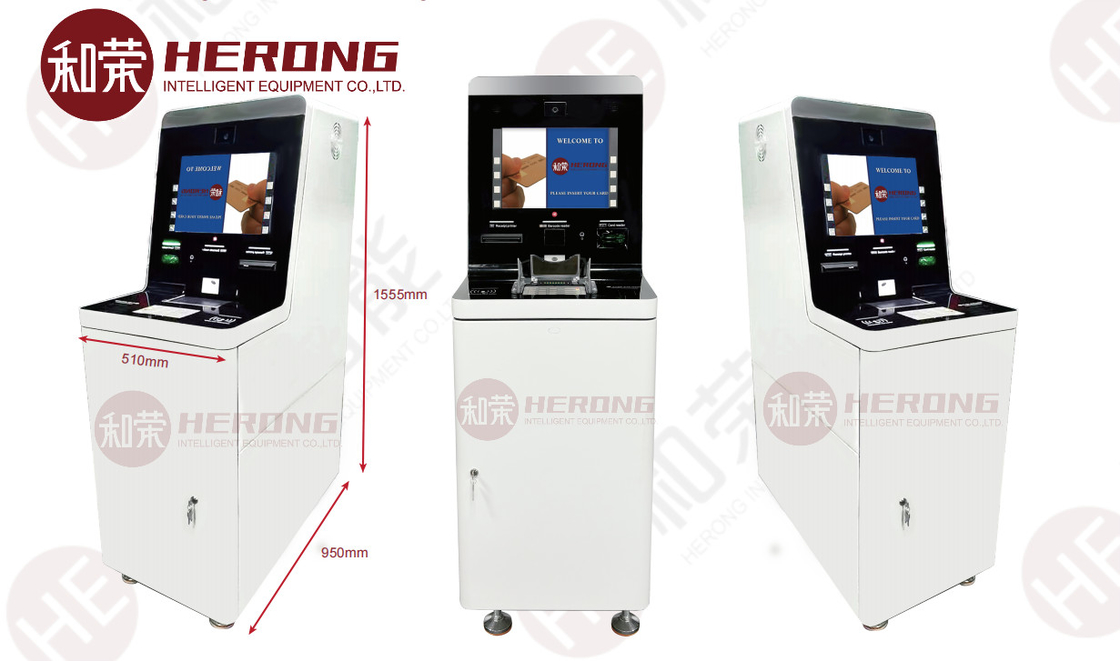 Middelgrote High Security Lobby CRM Geld Teller Geldautomaat System Cash Recycling Machine C03L