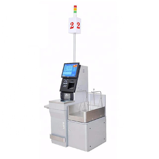Pos van de touch screenrfid Self - service de Machines van de Systeemself - service in Supermarkten