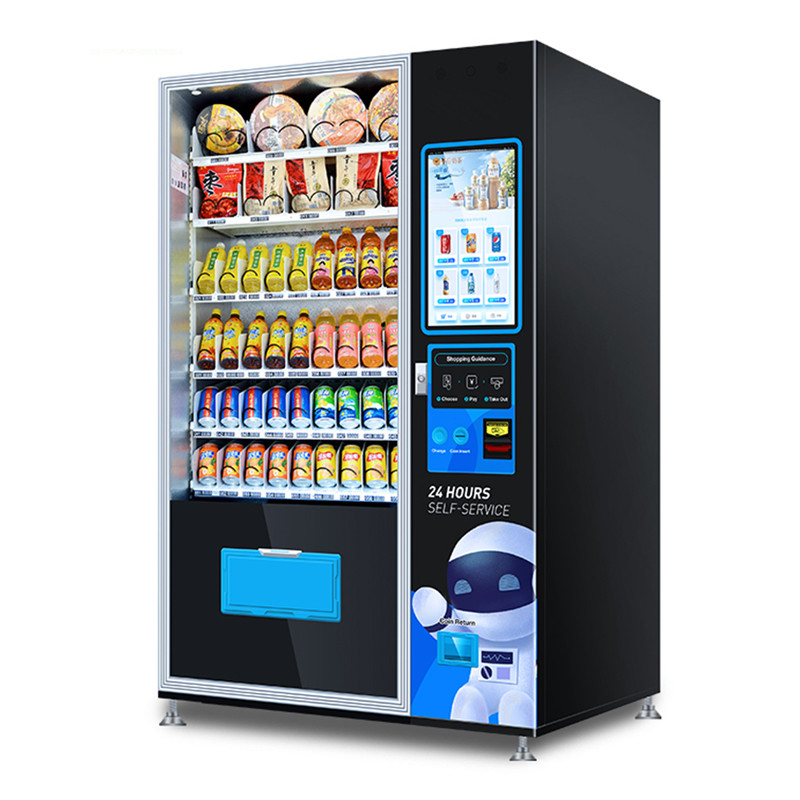 Capsule Food Warme en koude thee Koffie sap dranken IJs Vending Machine Kiosk