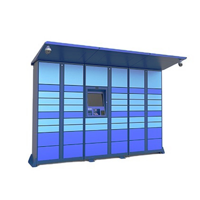 De openlucht van de de Pakketpostkast van de Self - servicelading Bestelwagen Geleverde Eindkiosk