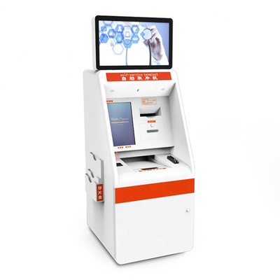 De Registratiekiosk van het douaneziekenhuis Zelf - controleer in het Kioskziekenhuis
