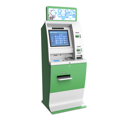 ODM RS232 de Kiosken van de het Bankwezenautomatisering van de Gelduitwisseling met Printer And Scanner