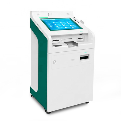 De capacitieve Lcd Self - service Geïntegreerde Videokiosk van de Tellermachine