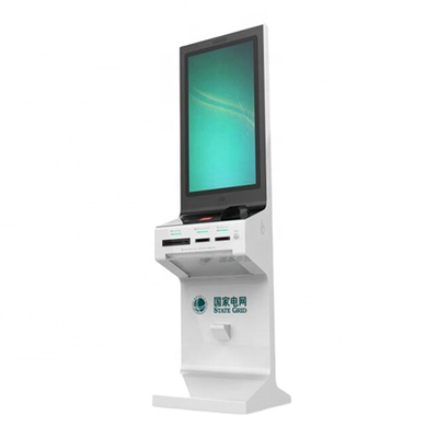 Touchscreen de Totemlcd van de Overheidskiosk Vertoning met Toetsenbordprinter